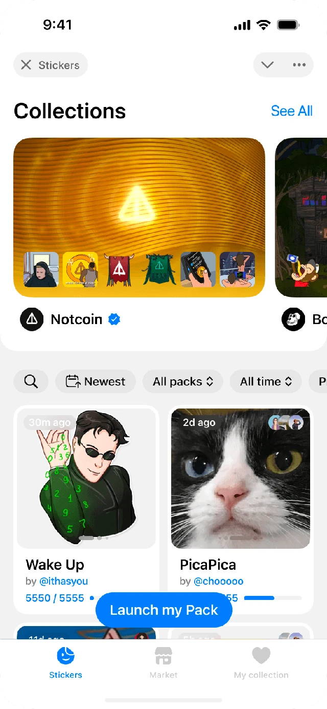 Main screen