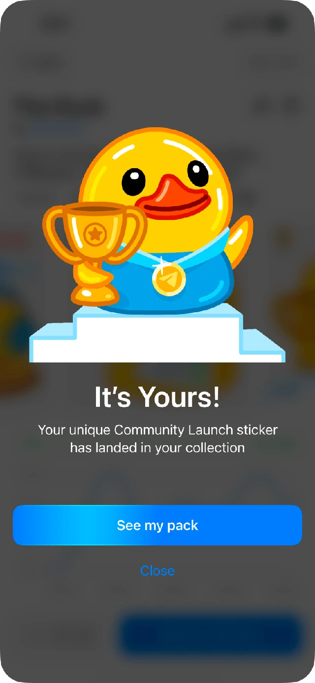 It’s Yours!