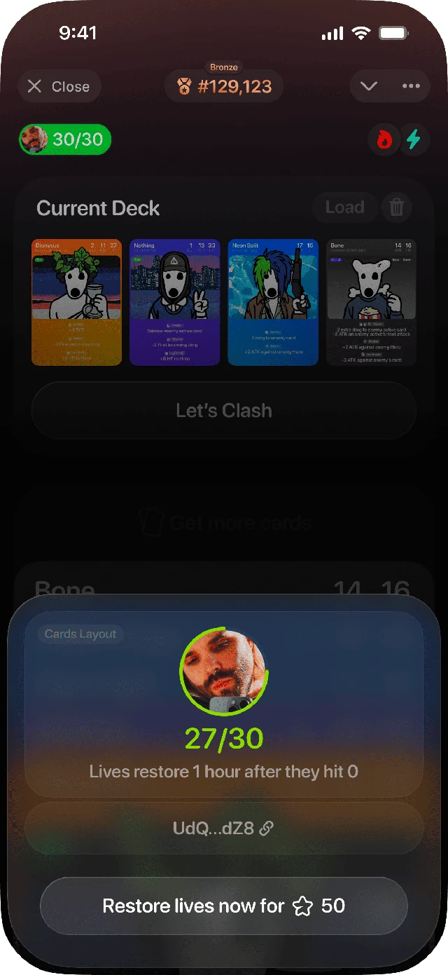 Profile card