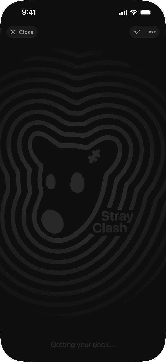 Getting deck