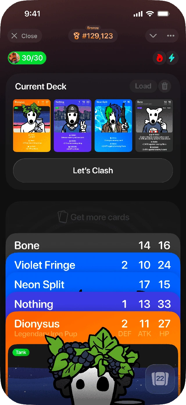 Сurrent deck